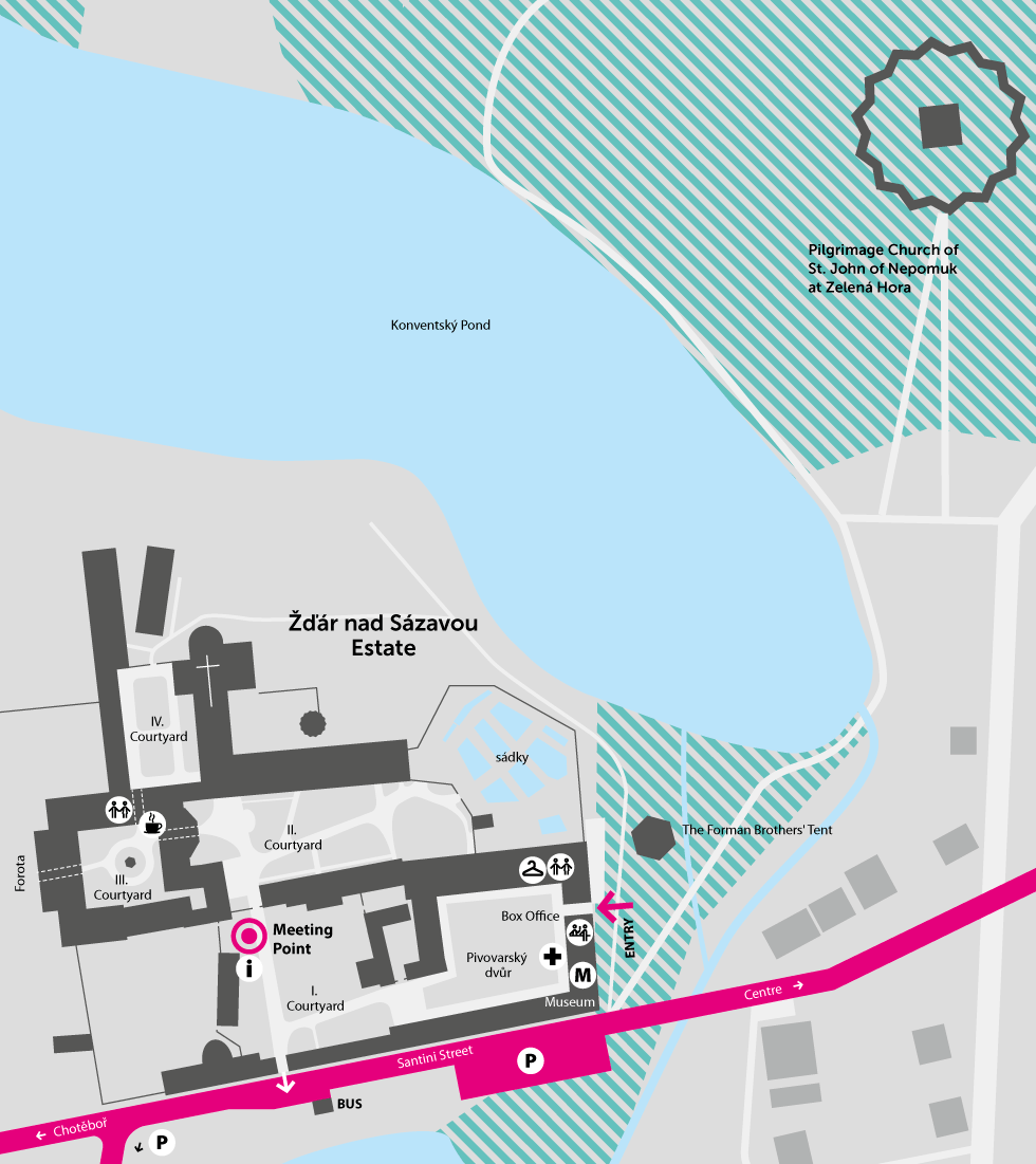 Festival Korespondance - area map